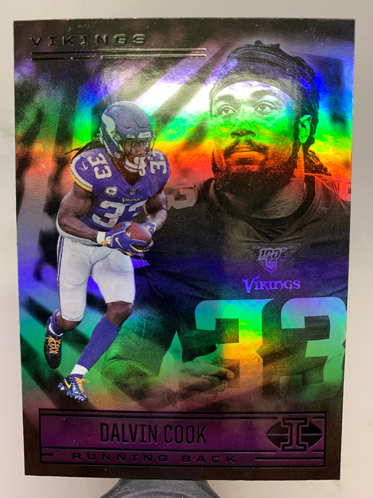 2021 Panini Illusions #3 Dalvin Cook Minnesota Vikings