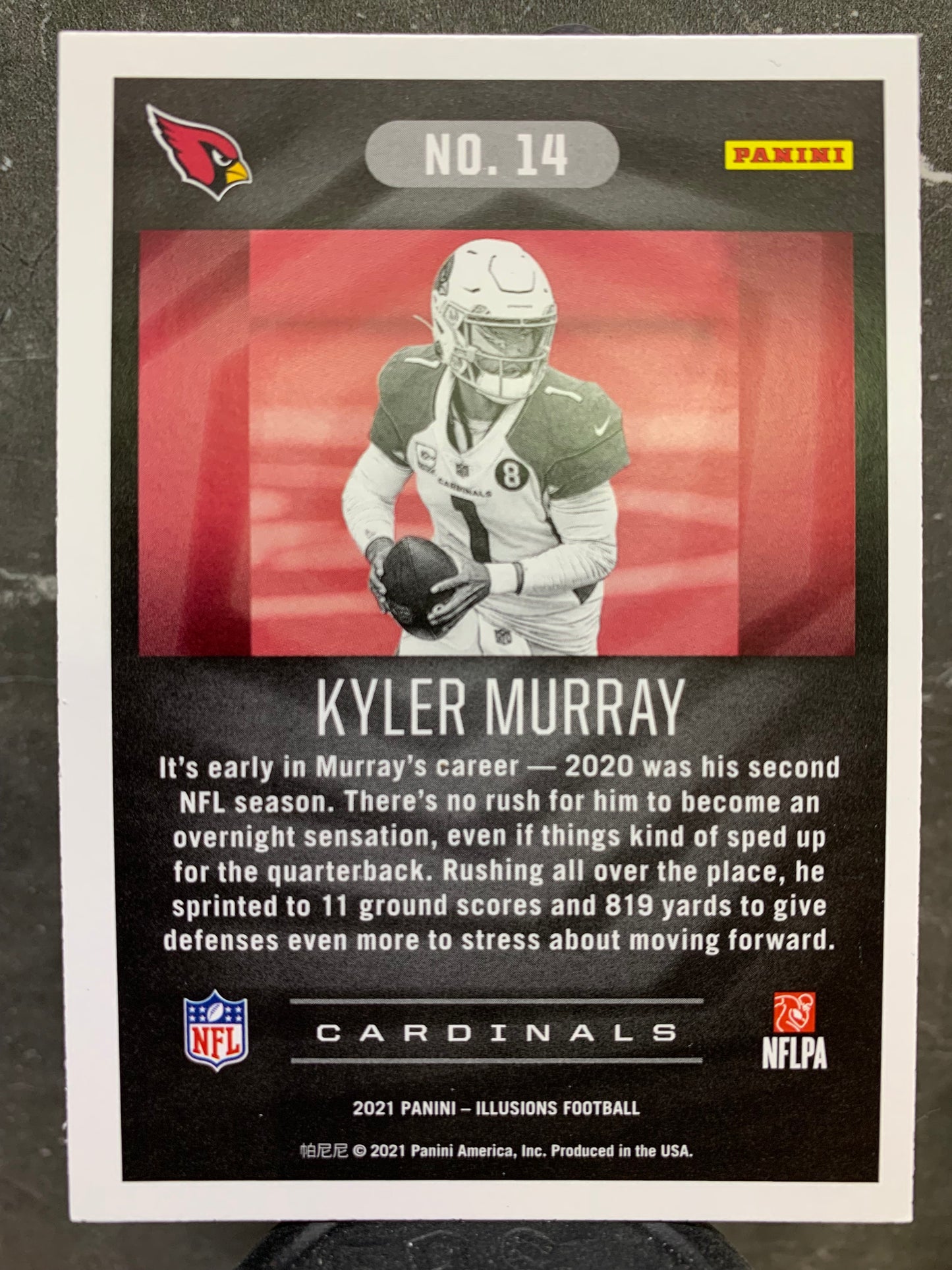 2021 Panini Illusions #14 Kyler Murray Arizona Cardinals