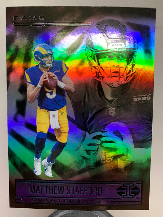 2021 Panini Illusions #16 Matthew Stafford Los Angeles Rams