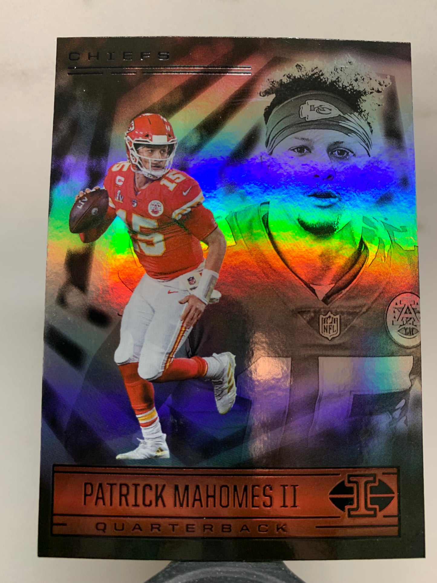 2021 Panini Illusions #24 Patrick Mahomes II Kansas City Chiefs