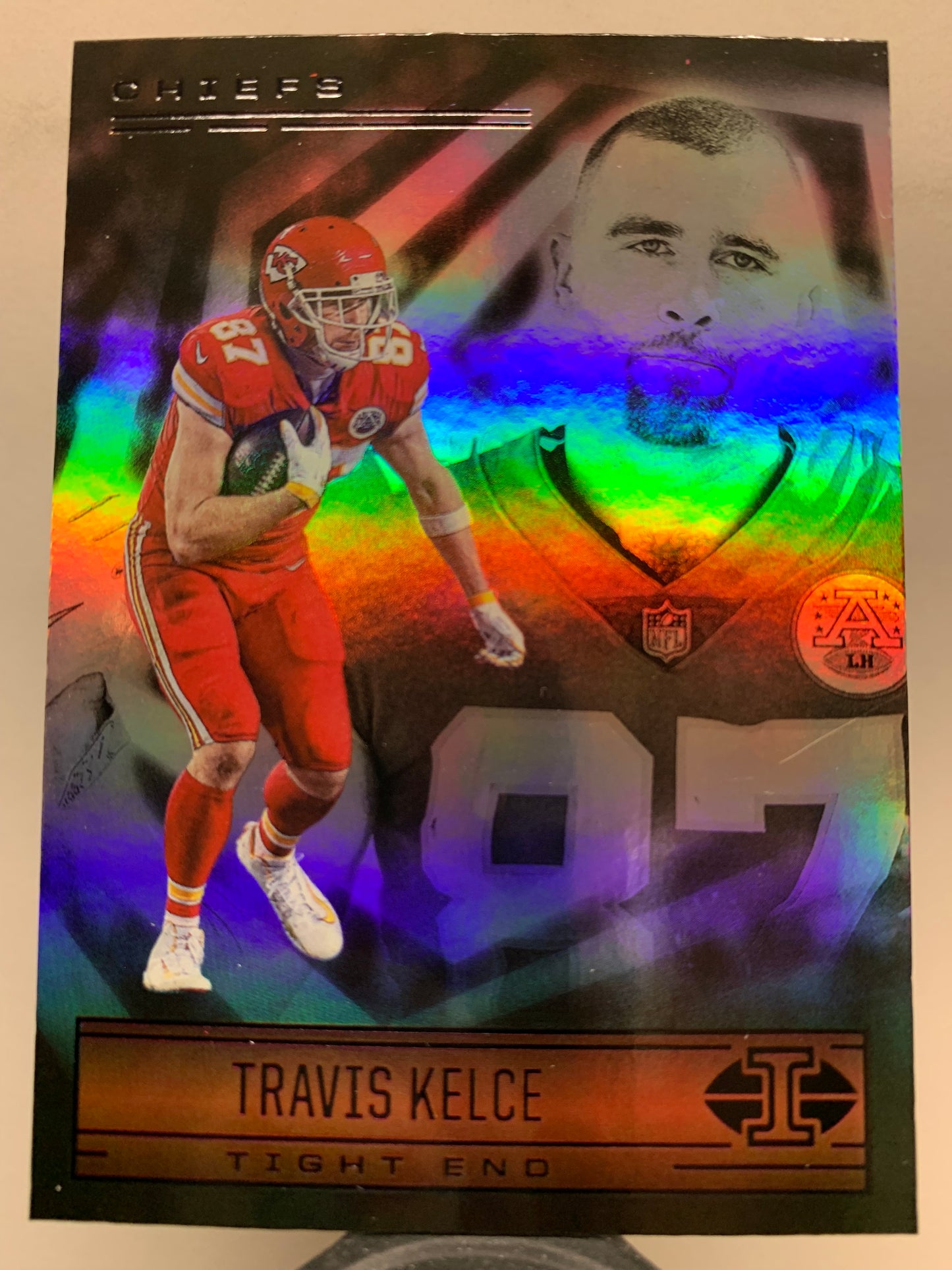 2021 Panini Illusions #25 Travis Kelce Kansas City Chiefs