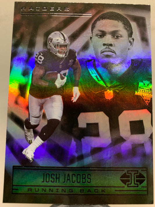 2021 Panini Illusions #27 Josh Jacobs Las Vegas Raiders