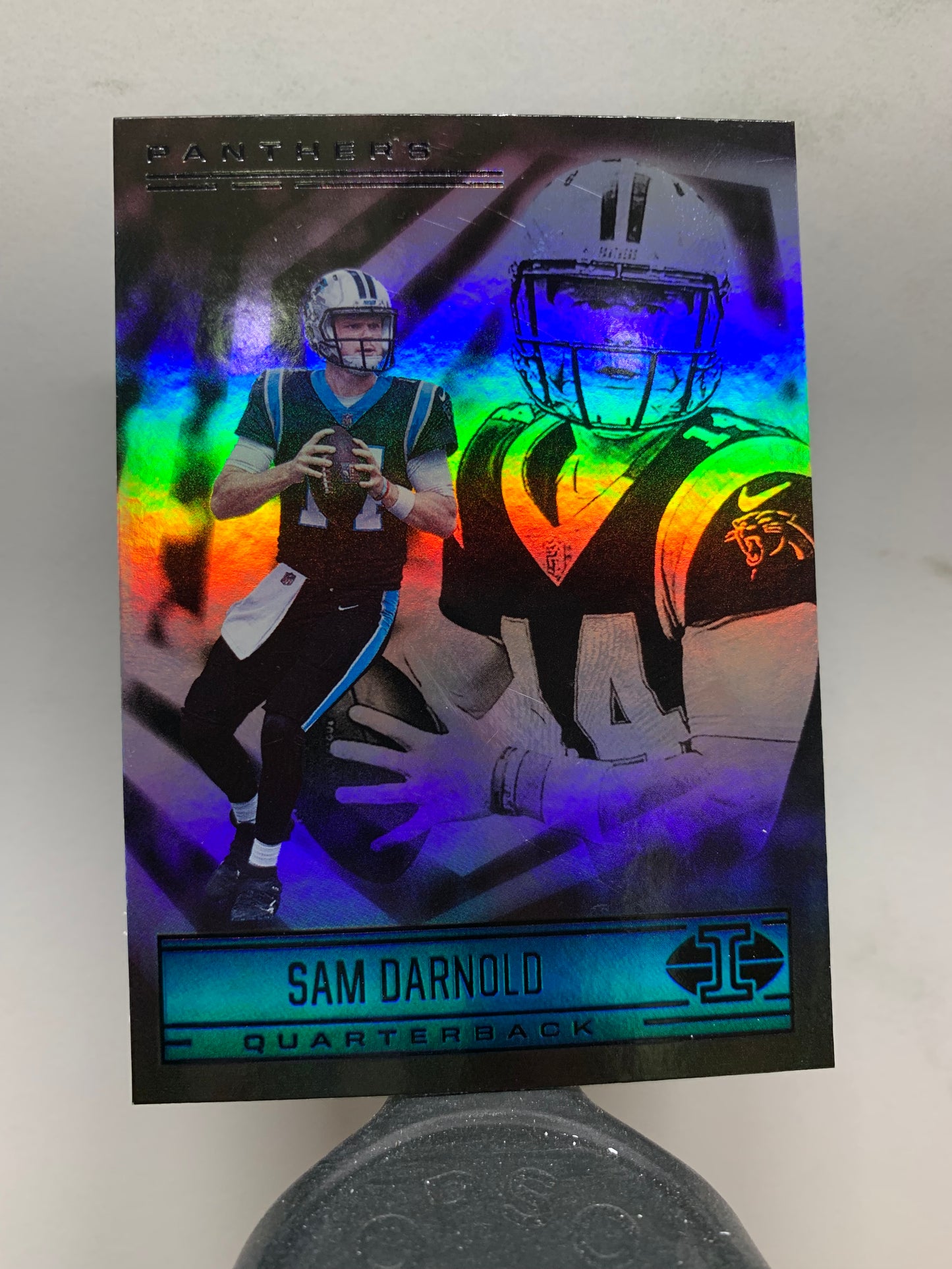 2021 Panini Illusions #32 Sam Darnold Carolina Panthers