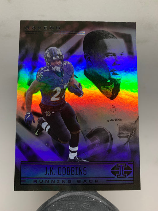 2021 Panini Illusions #39 J.K. Dobbins Baltimore Ravens