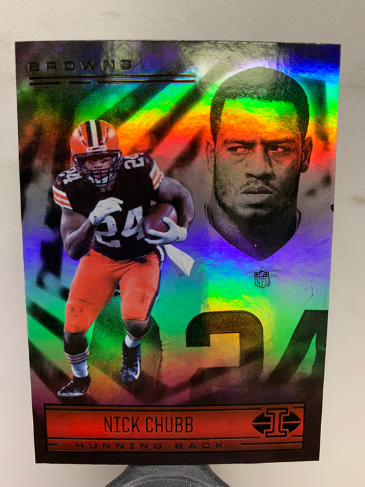 2021 Panini Illusions #43 Nick Chubb Cleveland Browns