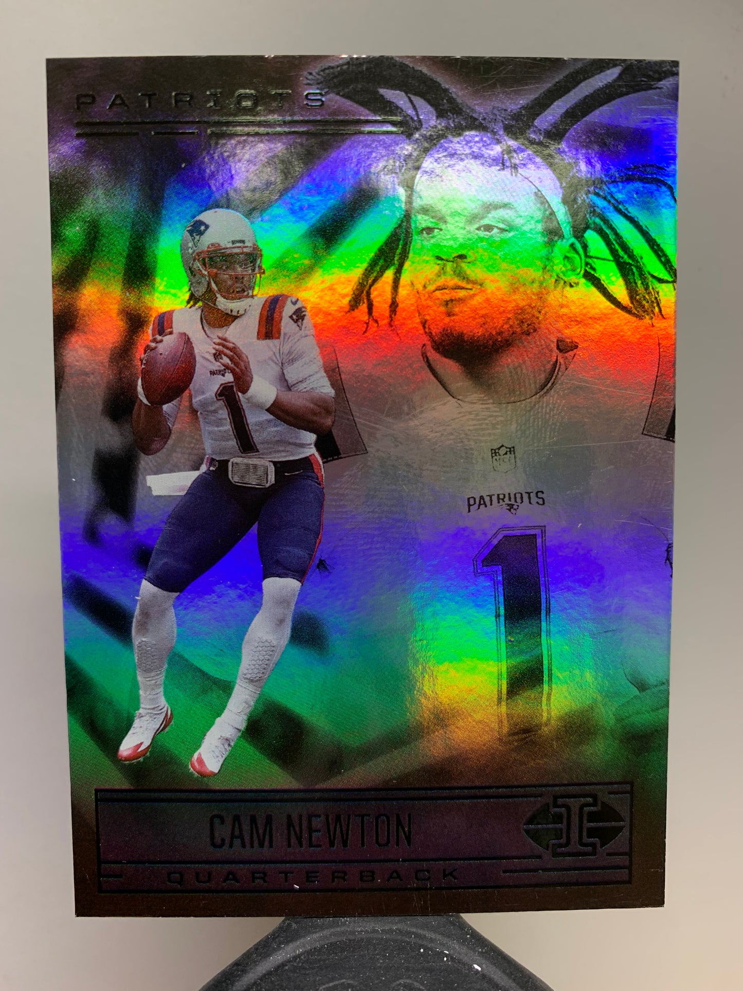 2021 Panini Illusions #54 Cam Newton New England Patriots