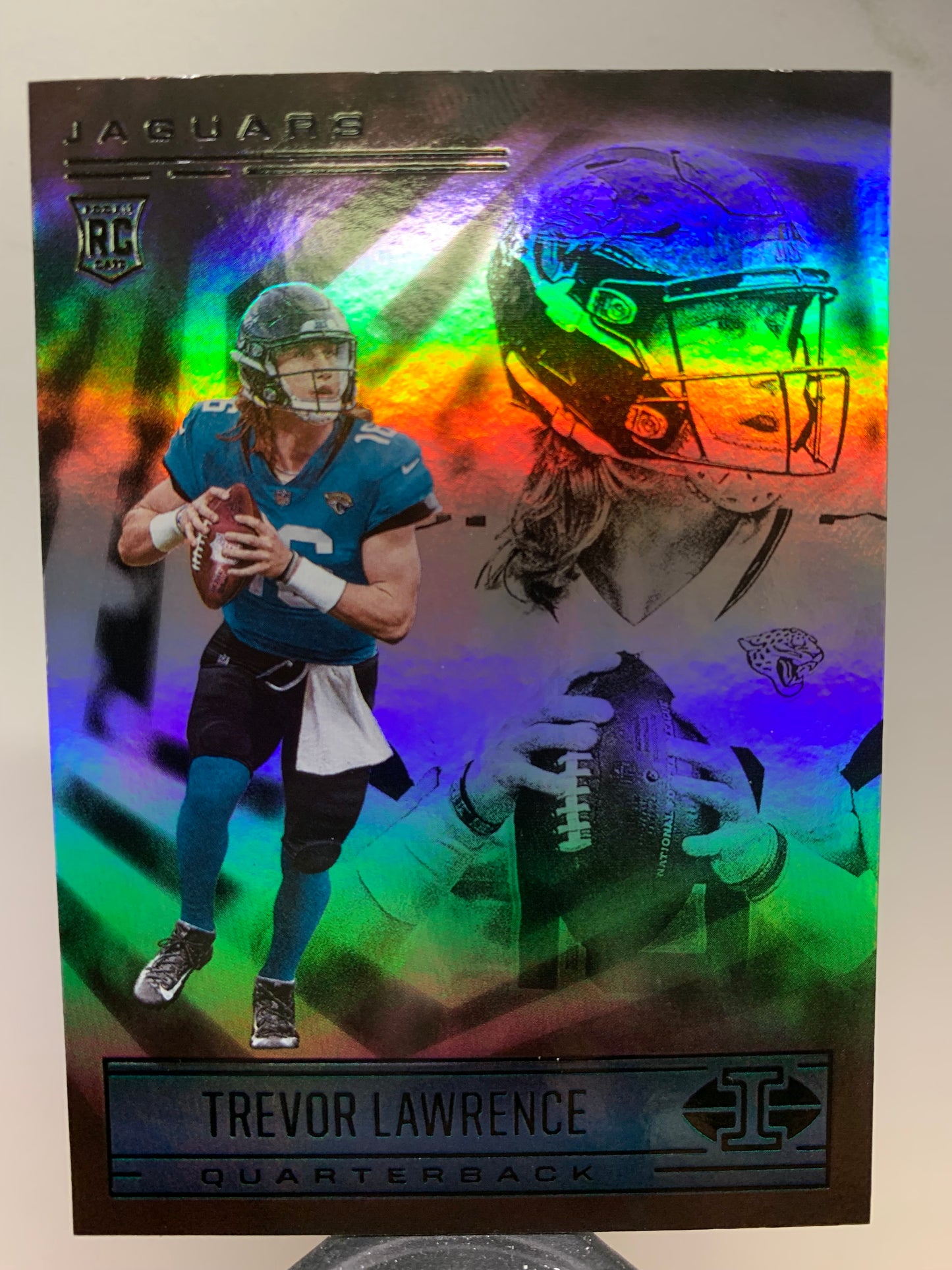 2021 Panini Illusions #59 Trevor Lawrence RC Jacksonville Jaguars