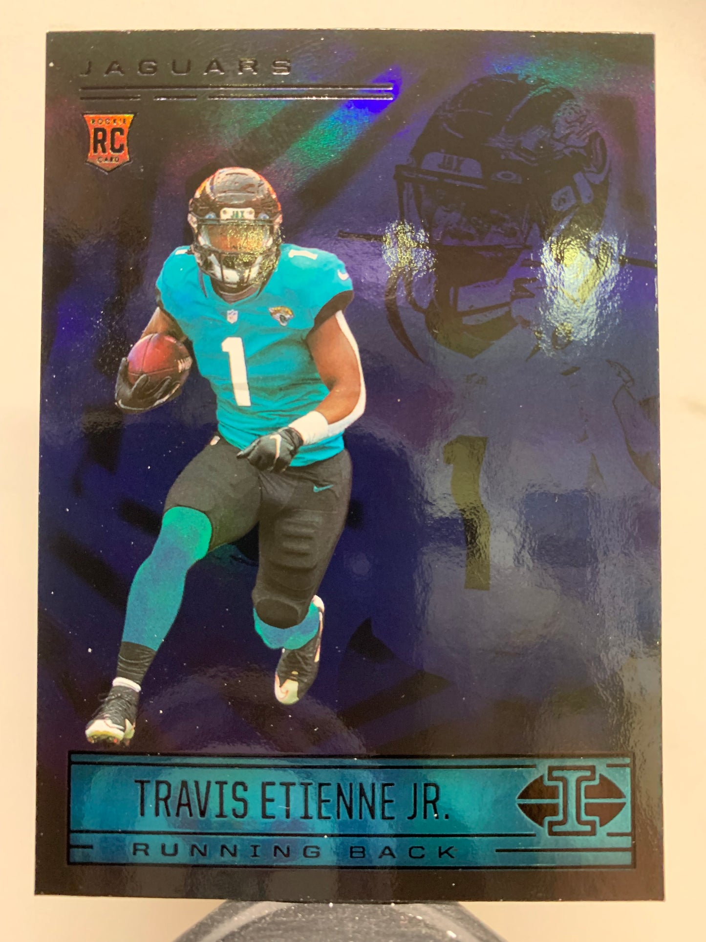 2021 Panini Illusions #71 Travis Etienne Jr. RC Jacksonville Jaguars