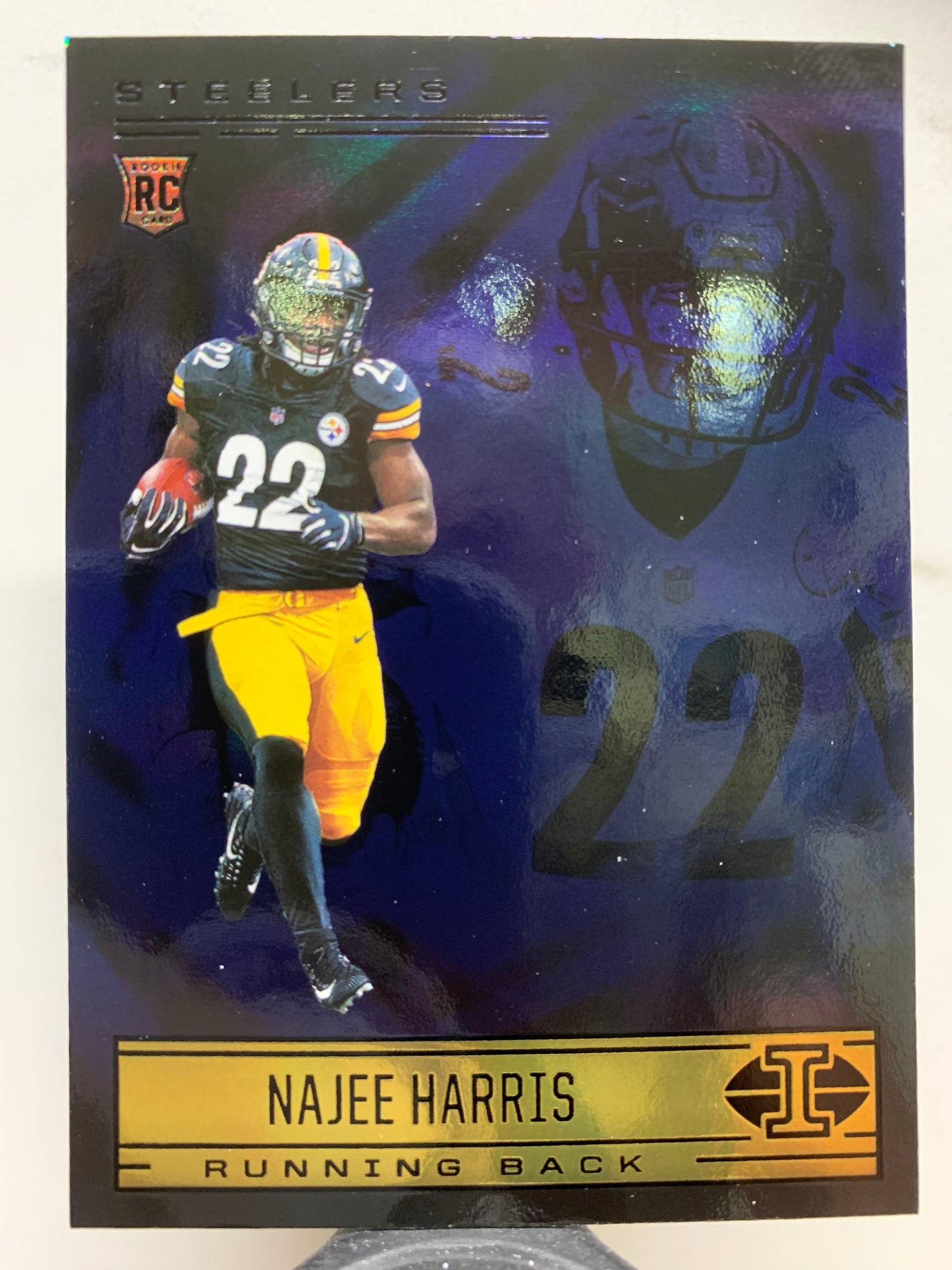 2021 Panini Illusions #70 Sapphire  Najee Harris Pittsburgh Steelers