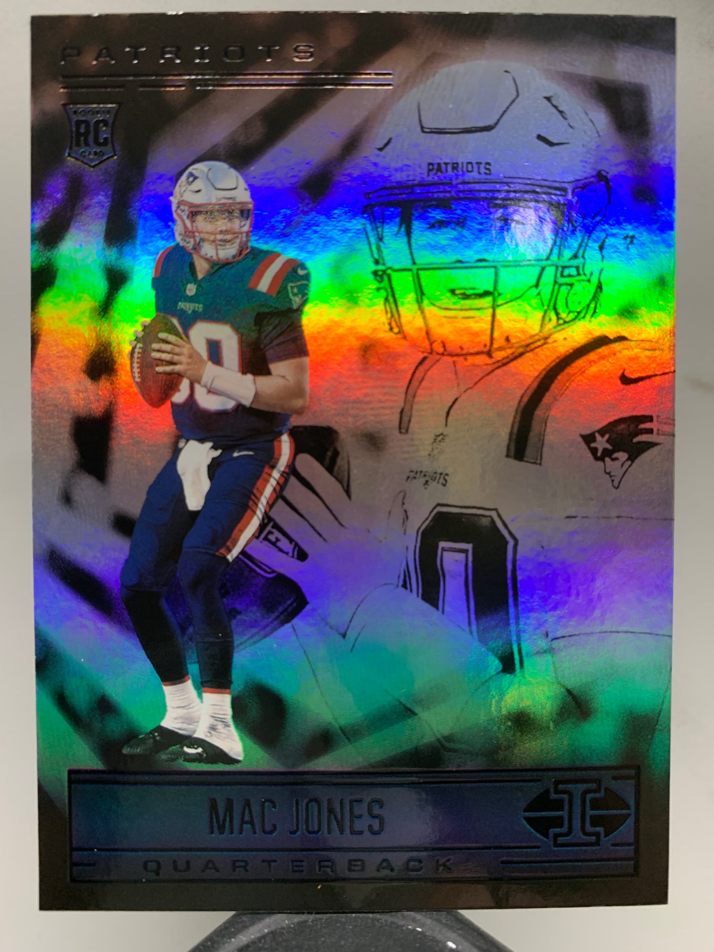 2021 Panini Illusions #64 Mac Jones RC New England Patriots