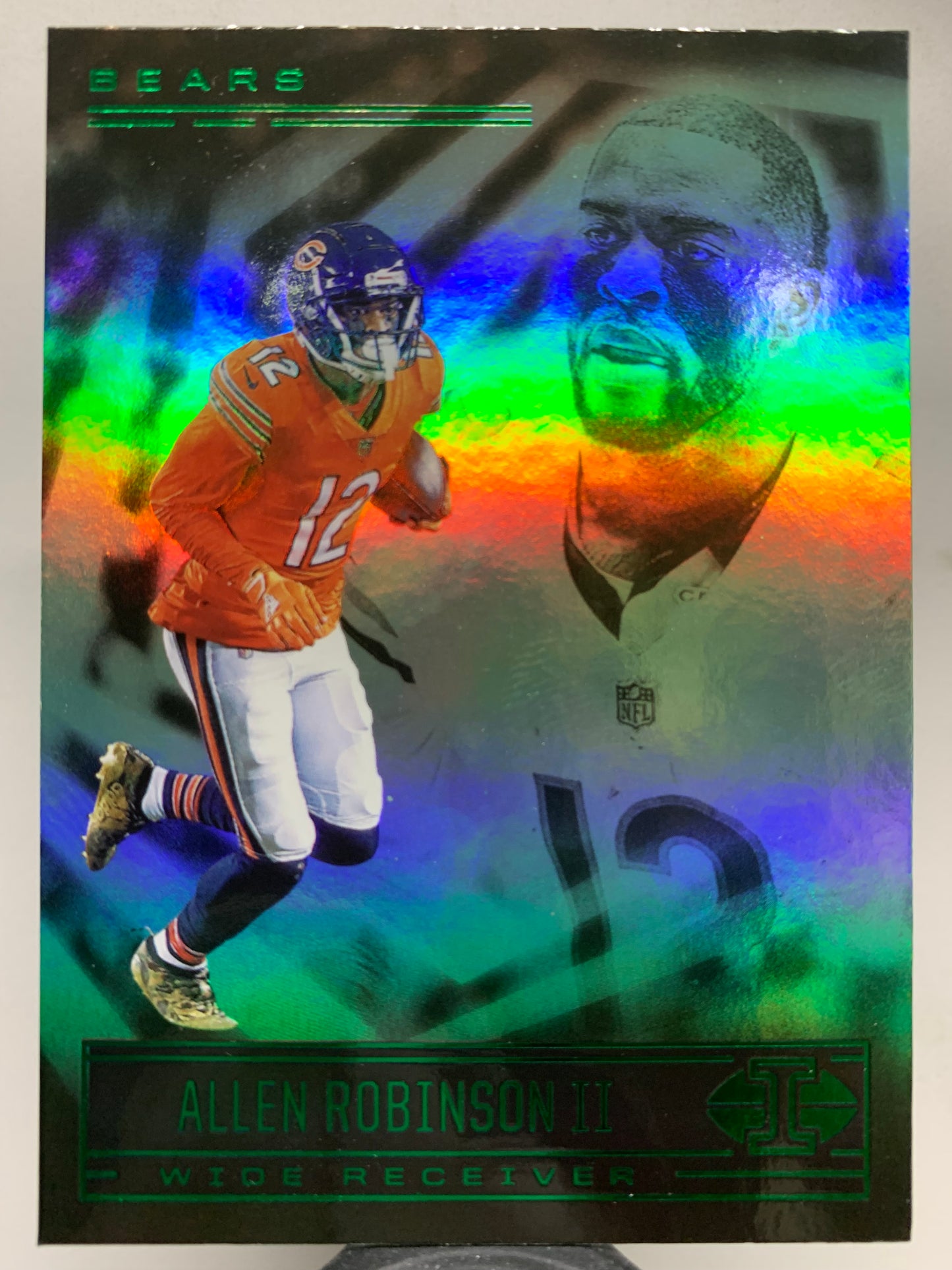 2021 Panini Illusions #6 Emerald  Allen Robinson II Chicago Bears