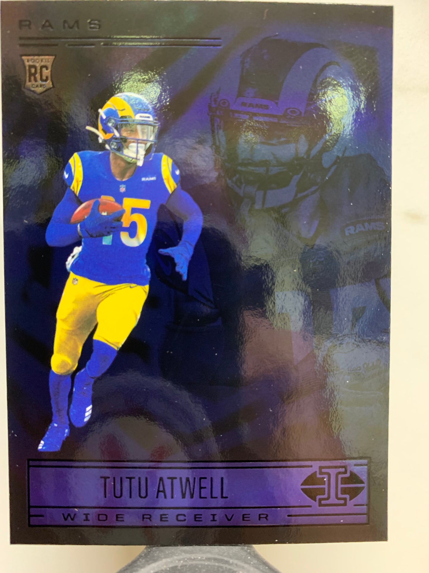 2021 Panini Illusions #78 Sapphire  Tutu Atwell Los Angeles Rams