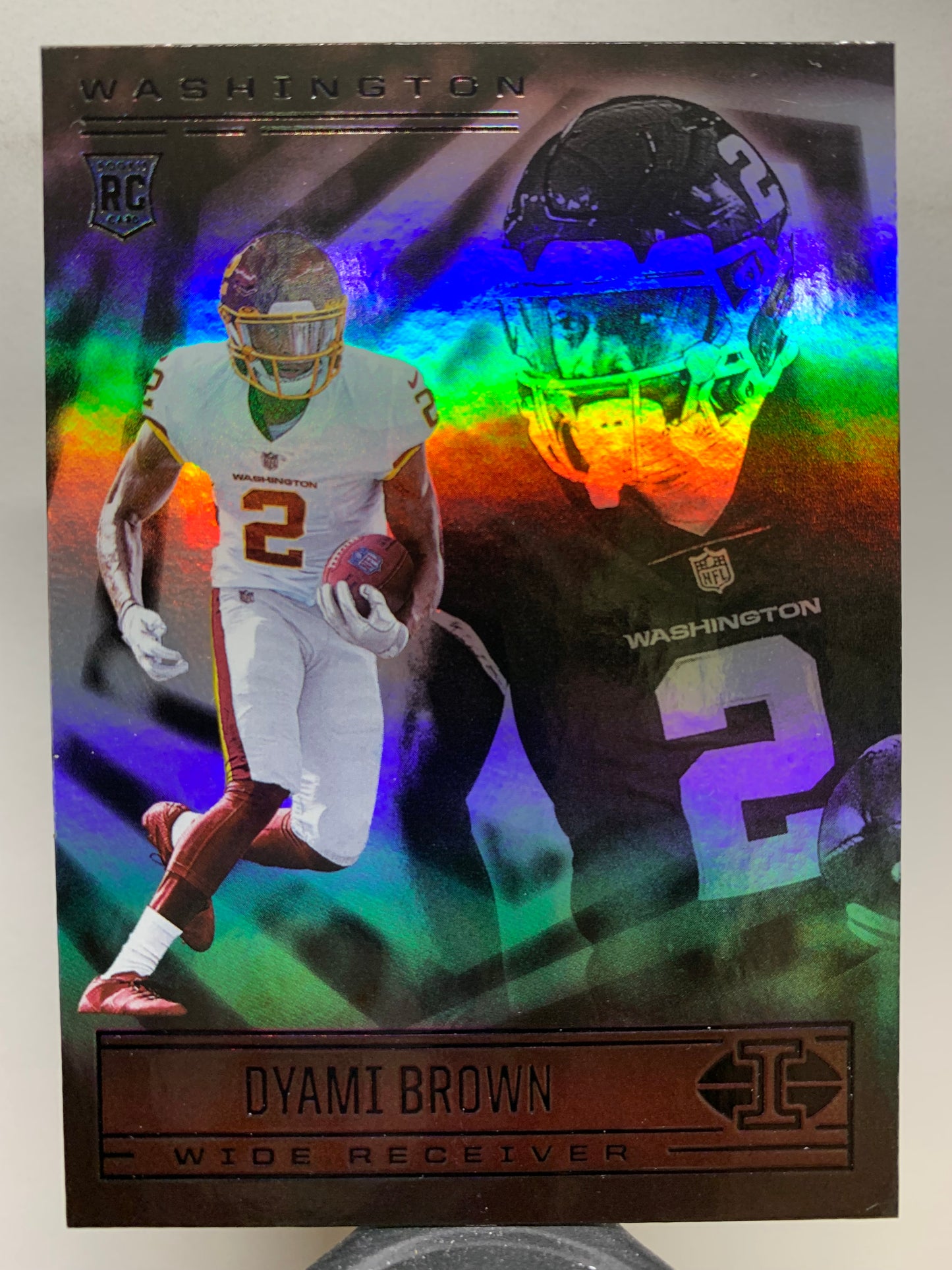 2021 Panini Illusions #81 Dyami Brown RC Washington