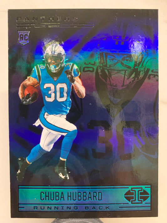 2021 Panini Illusions #83 Sapphire  Chuba Hubbard RC Carolina Panthers