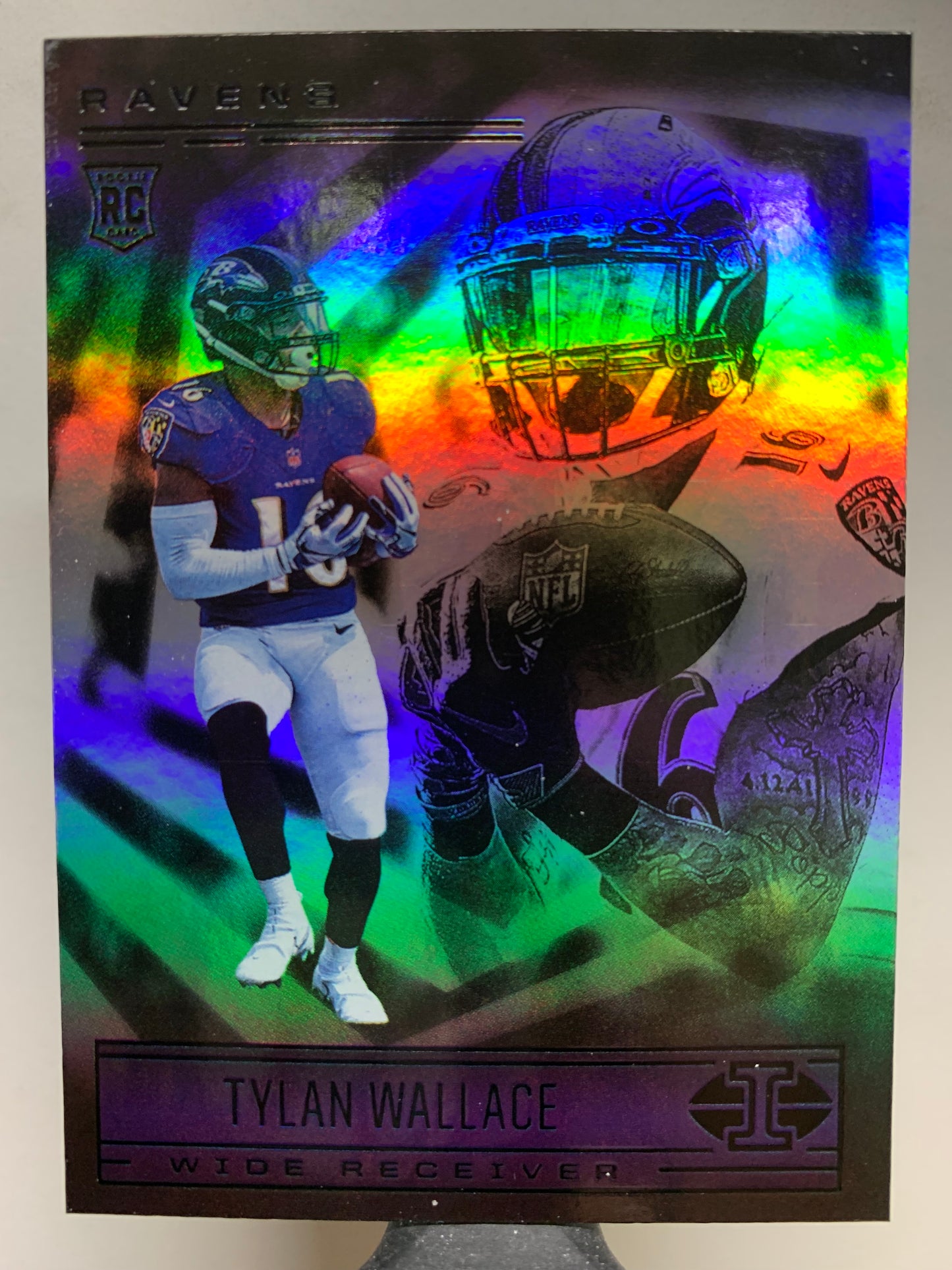 2021 Panini Illusions #84 Tylan Wallace RC Baltimore Ravens