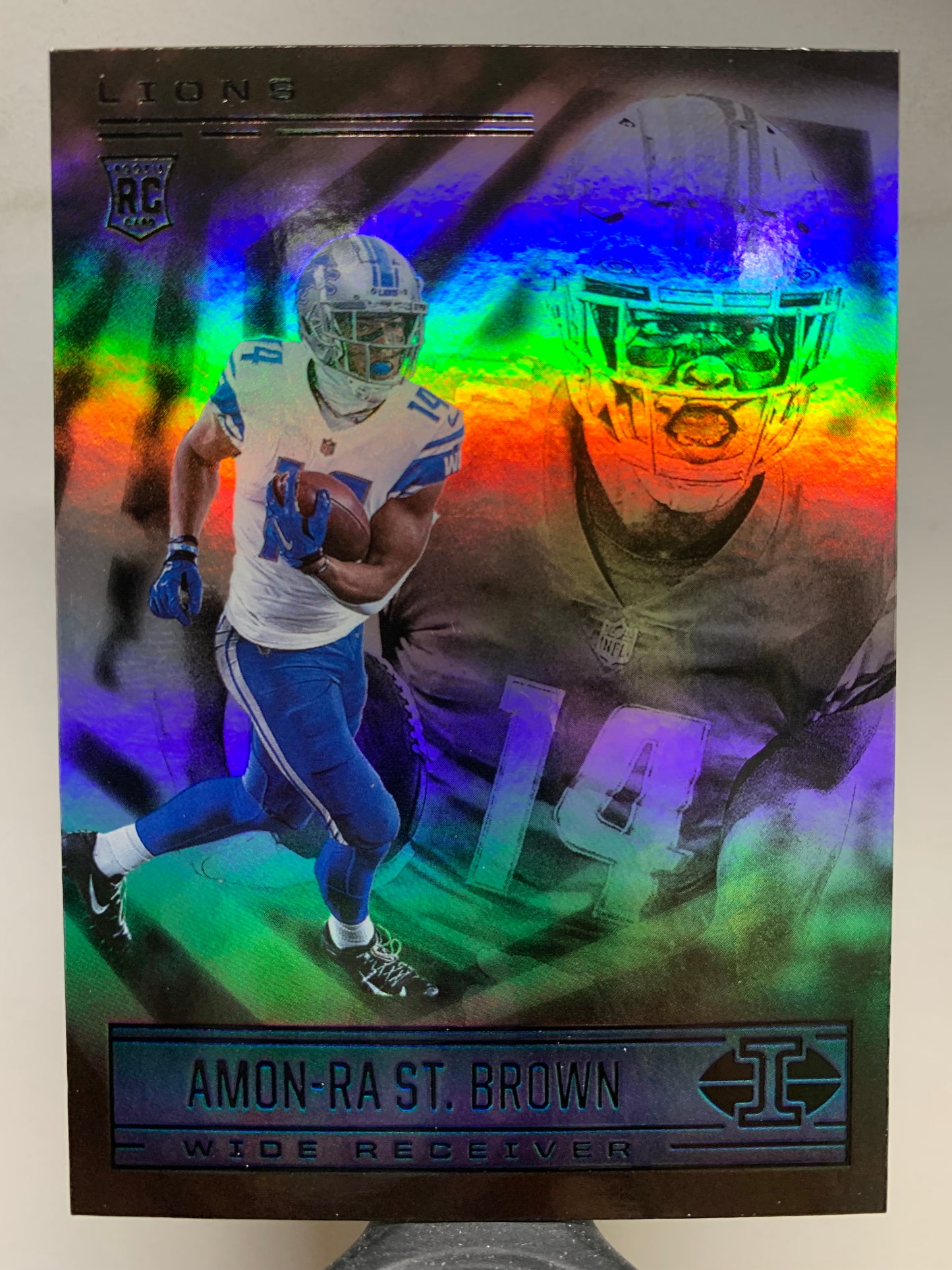 2021 Panini Illusions #86 Amon-Ra St. Brown RC Detroit Lions