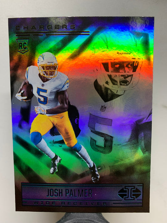 2021 Panini Illusions #87 Josh Palmer RC Los Angeles Chargers