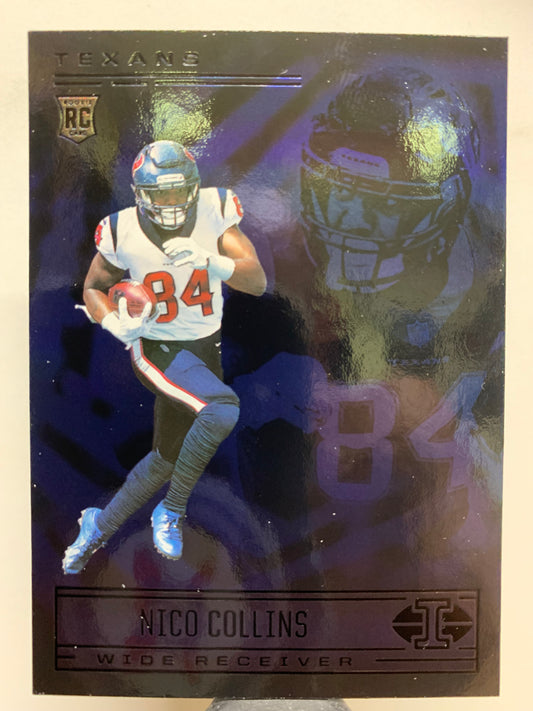 2021 Panini Illusions #88 Sapphire Nico Collins Houston Texans