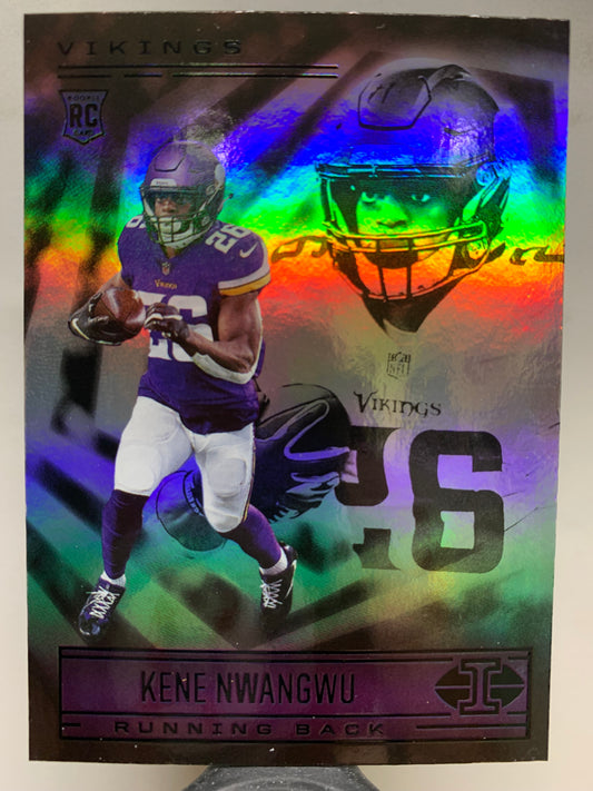 2021 Panini Illusions #91 Kene Nwangwu RC Minnesota Vikings