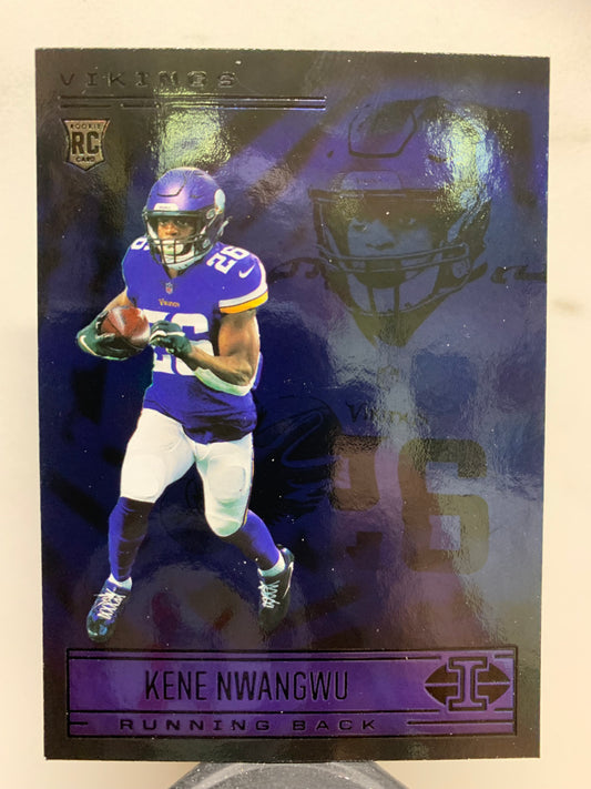 2021 Panini Illusions #91 Sapphire  Kene Nwangwu Minnesota Vikings