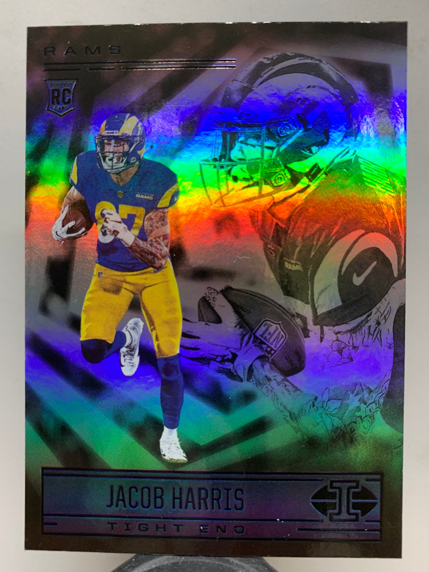 2021 Panini Illusions #96 Jacob Harris RC Los Angeles Rams