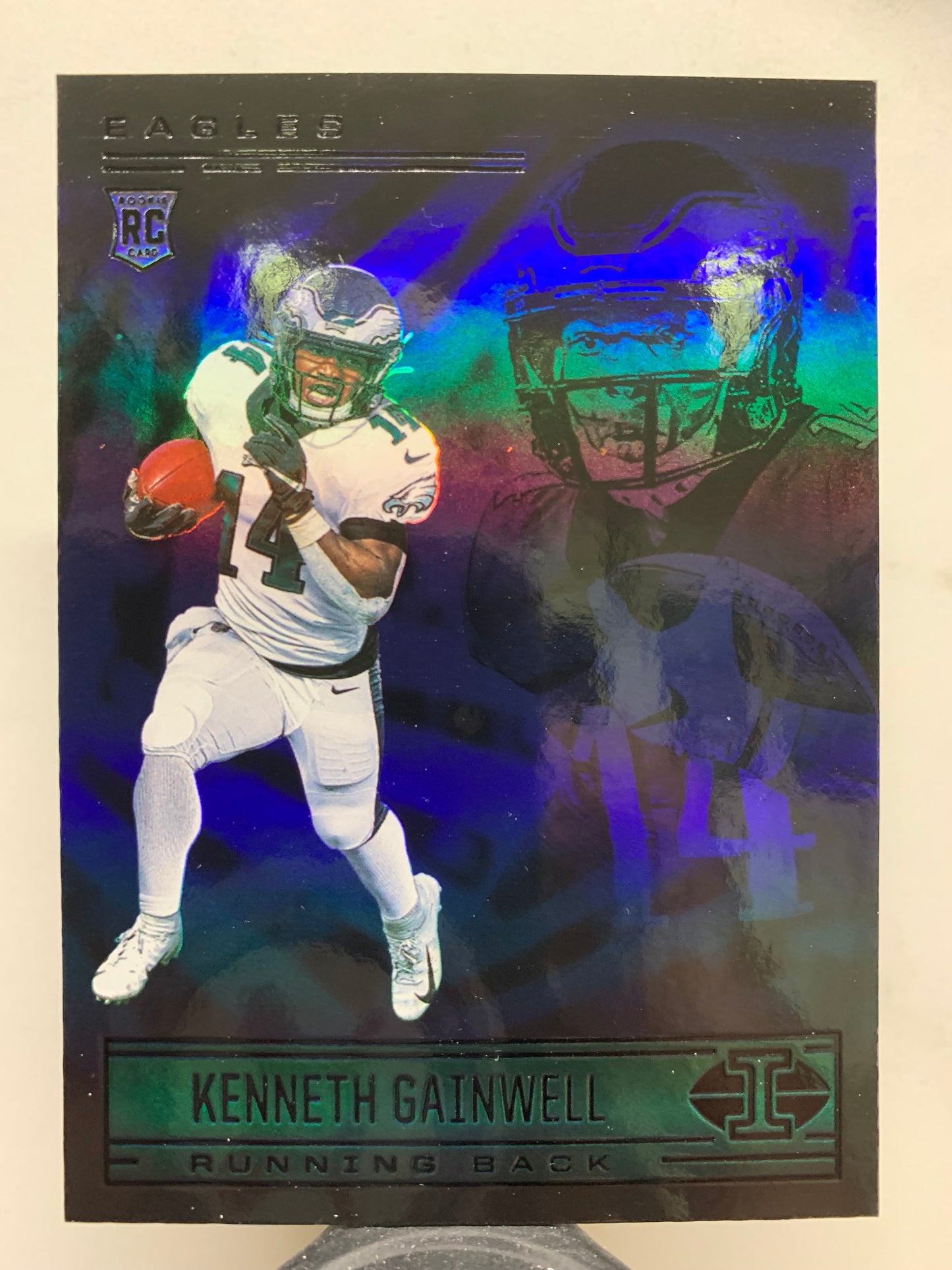 2021 Panini Illusions #97 Sapphire  Kenneth Gainwell Philadelphia Eagles