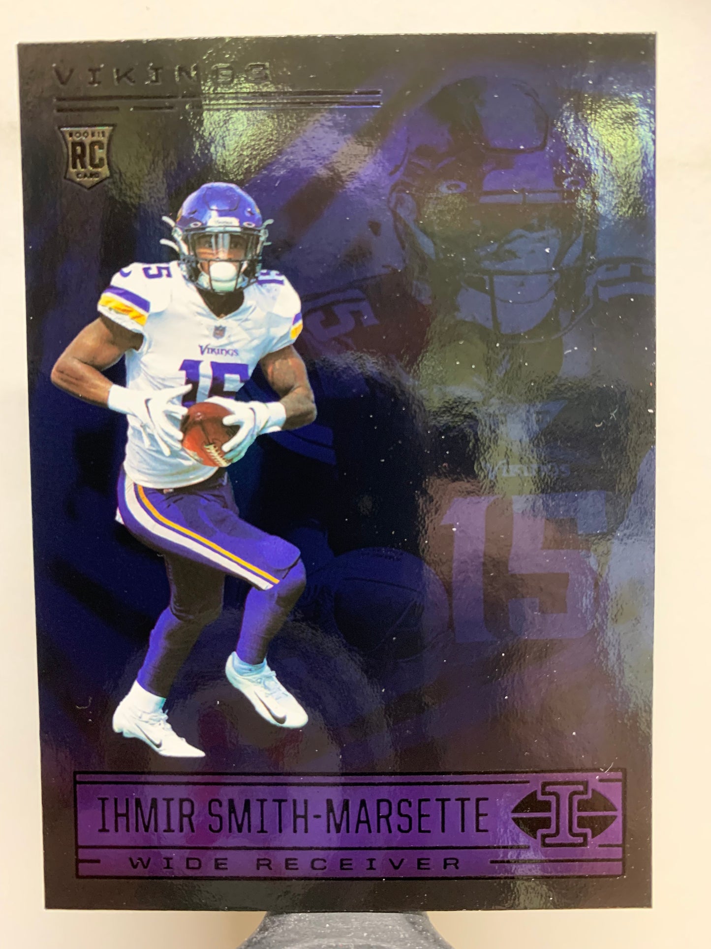 2021 Panini Illusions #99 Sapphire  Ihmir Smith-Marsette Minnesota Vikings