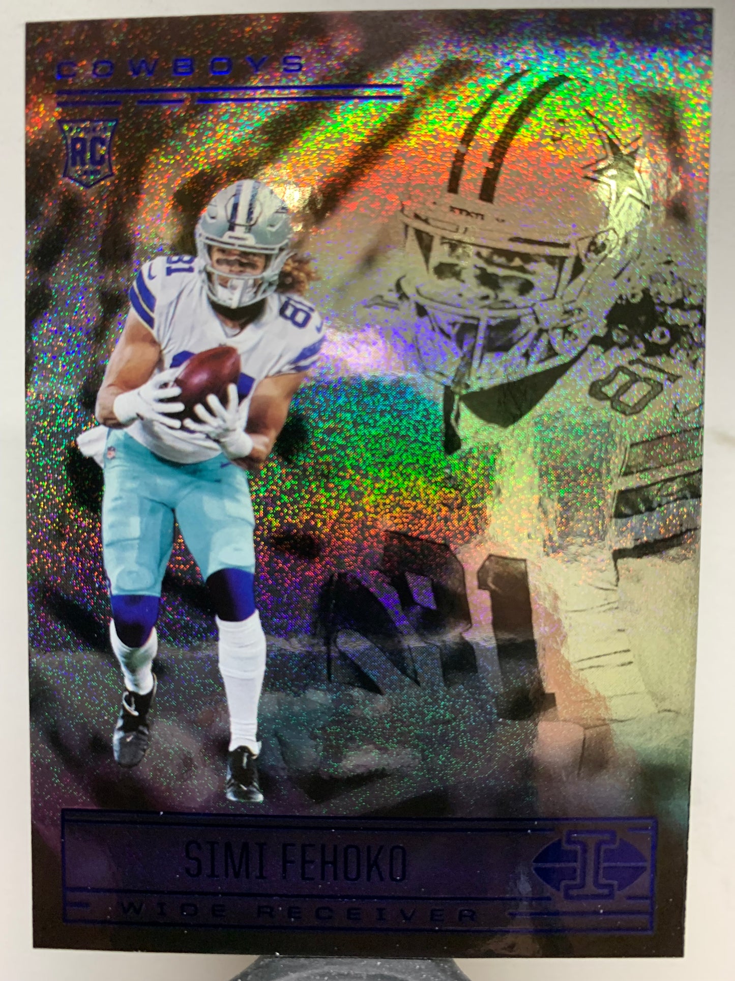 2021 Panini Illusions #100 Galaxy Simi Fehoko Dallas Cowboys