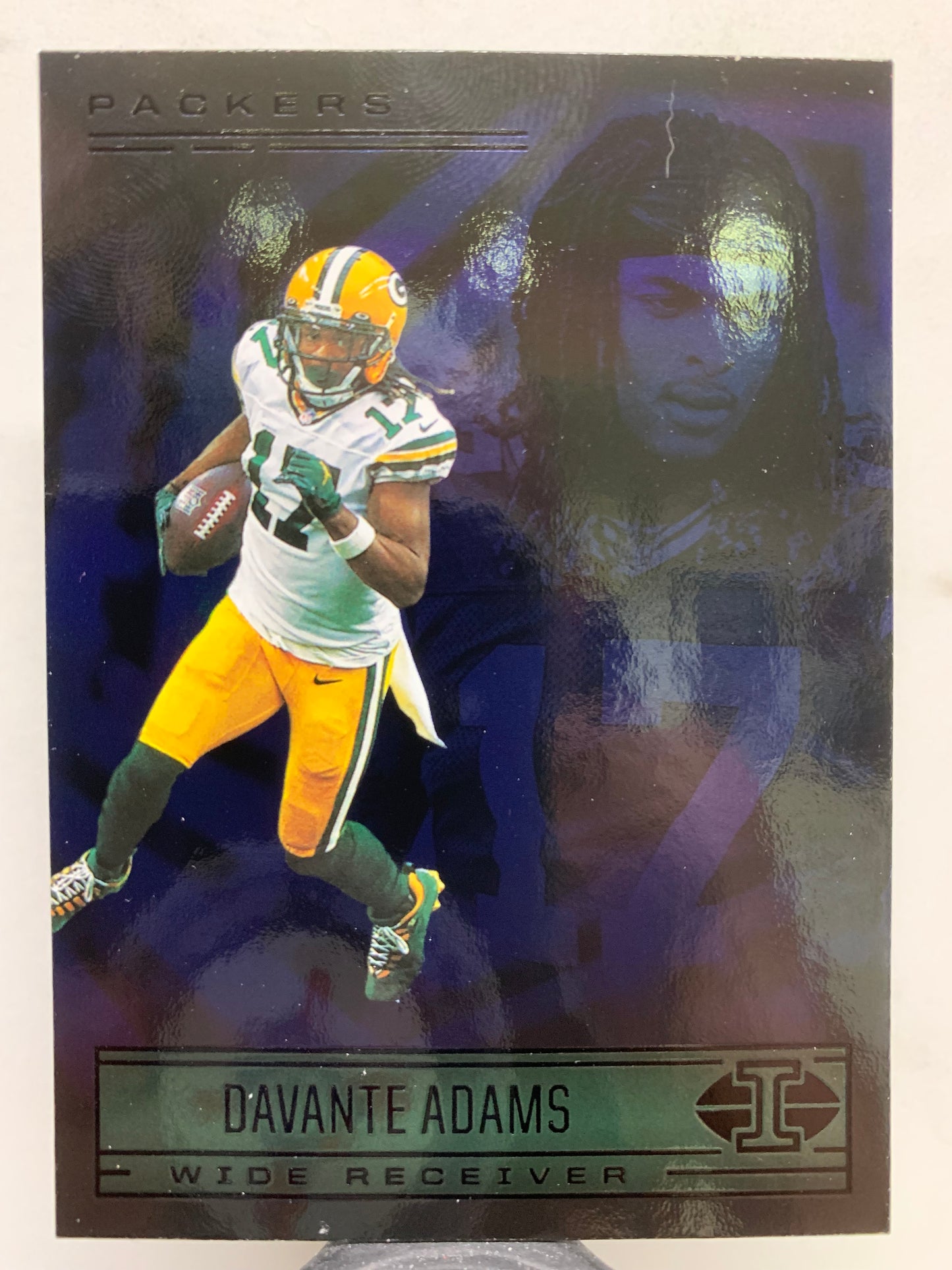 2021 Panini Illusions #2 Sapphire  Davante Adams Green Bay Packers