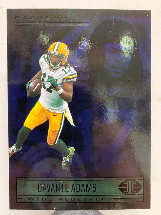 2021 Panini Illusions #2 Sapphire  Davante Adams Green Bay Packers