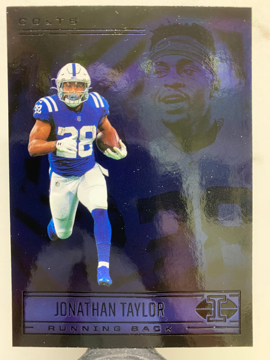 2021 Panini Illusions #9 Sapphire Jonathan Taylor Indianapolis Colts