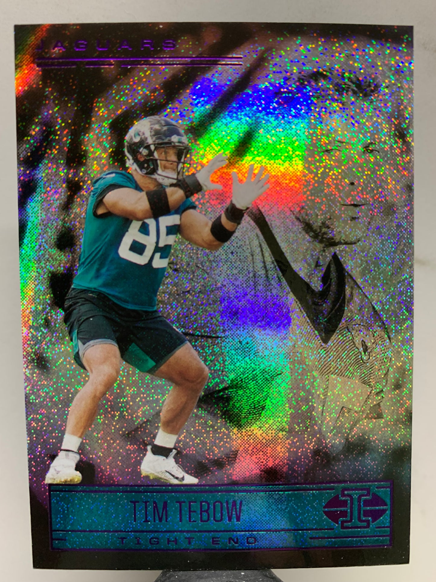 2021 Panini Illusions #10 Dots Tim Tebow Jacksonville Jaguars