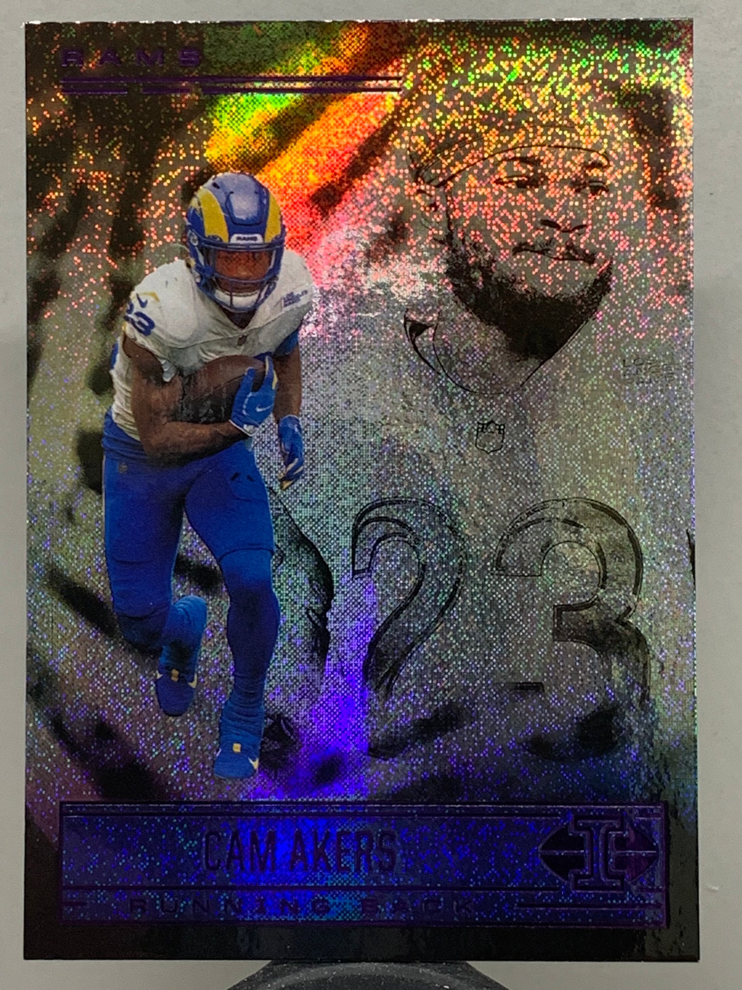 2021 Panini Illusions #17 Dots  Cam Akers Los Angeles Rams