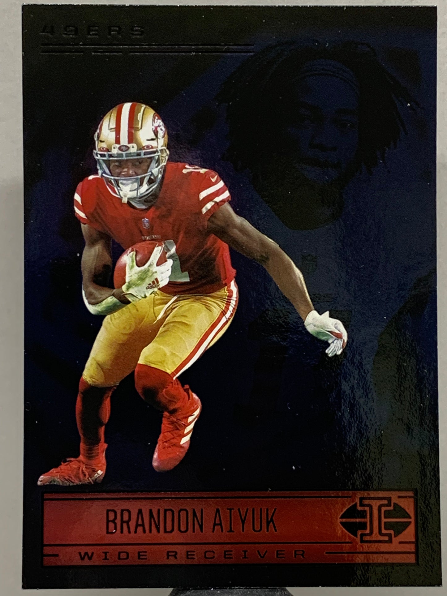 2021 Panini Illusions #19 Sapphire Brandon Aiyuk San Francisco 49ers