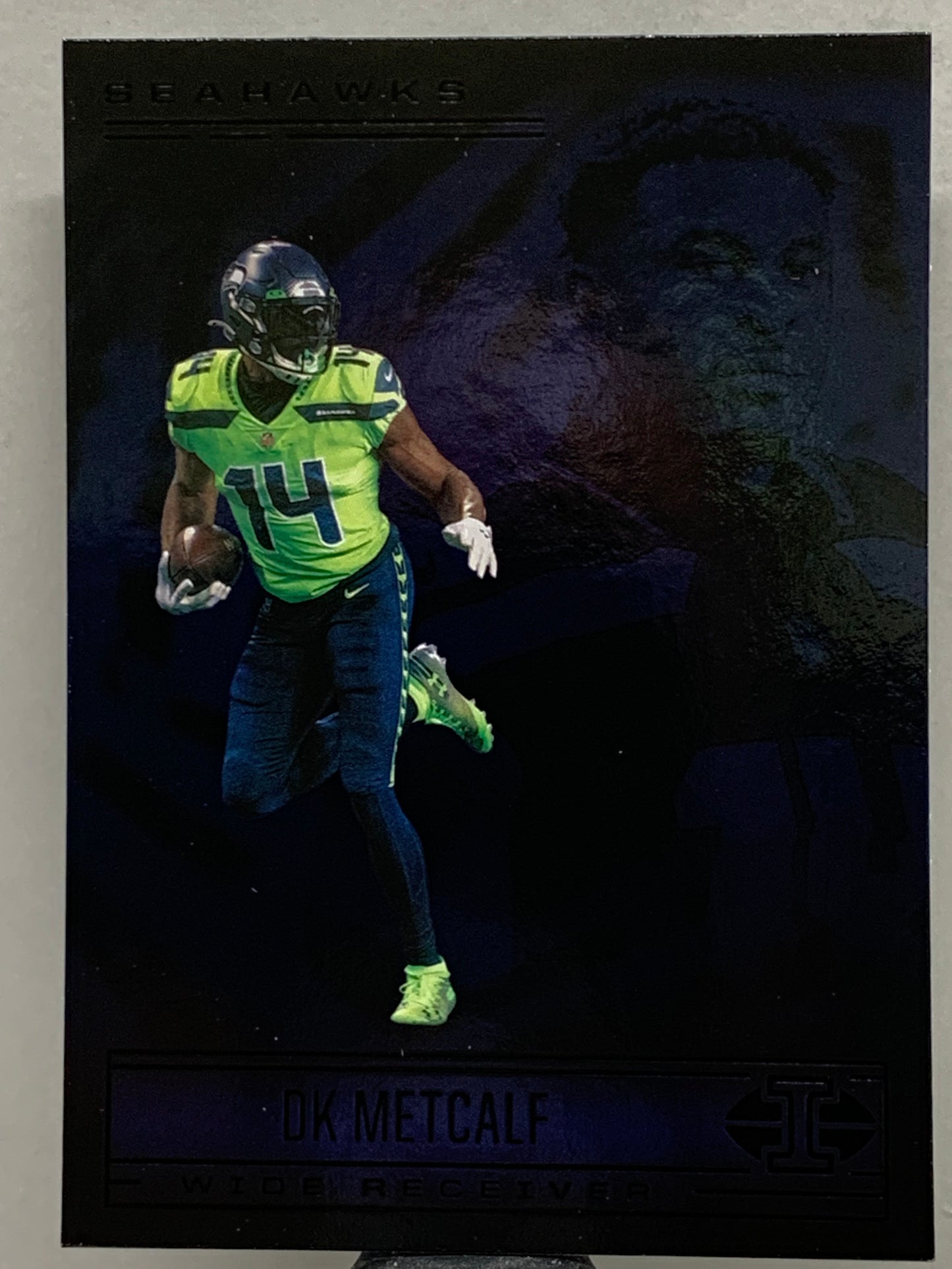 2021 Panini Illusions #21 Emerald  D.K. Metcalf Seattle Seahawks