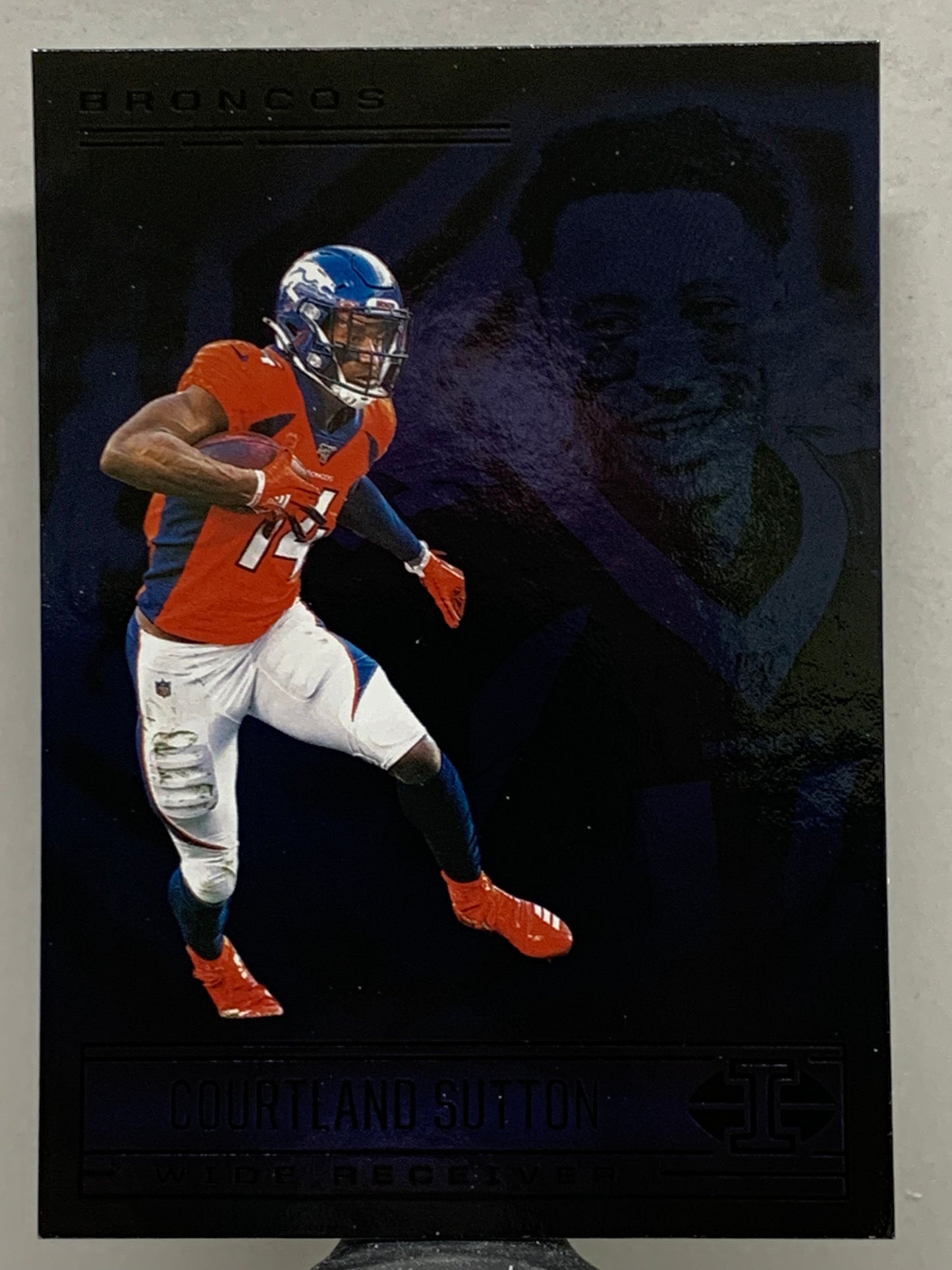 2021 Panini Illusions #22 Sapphire Courtland Sutton Denver Broncos