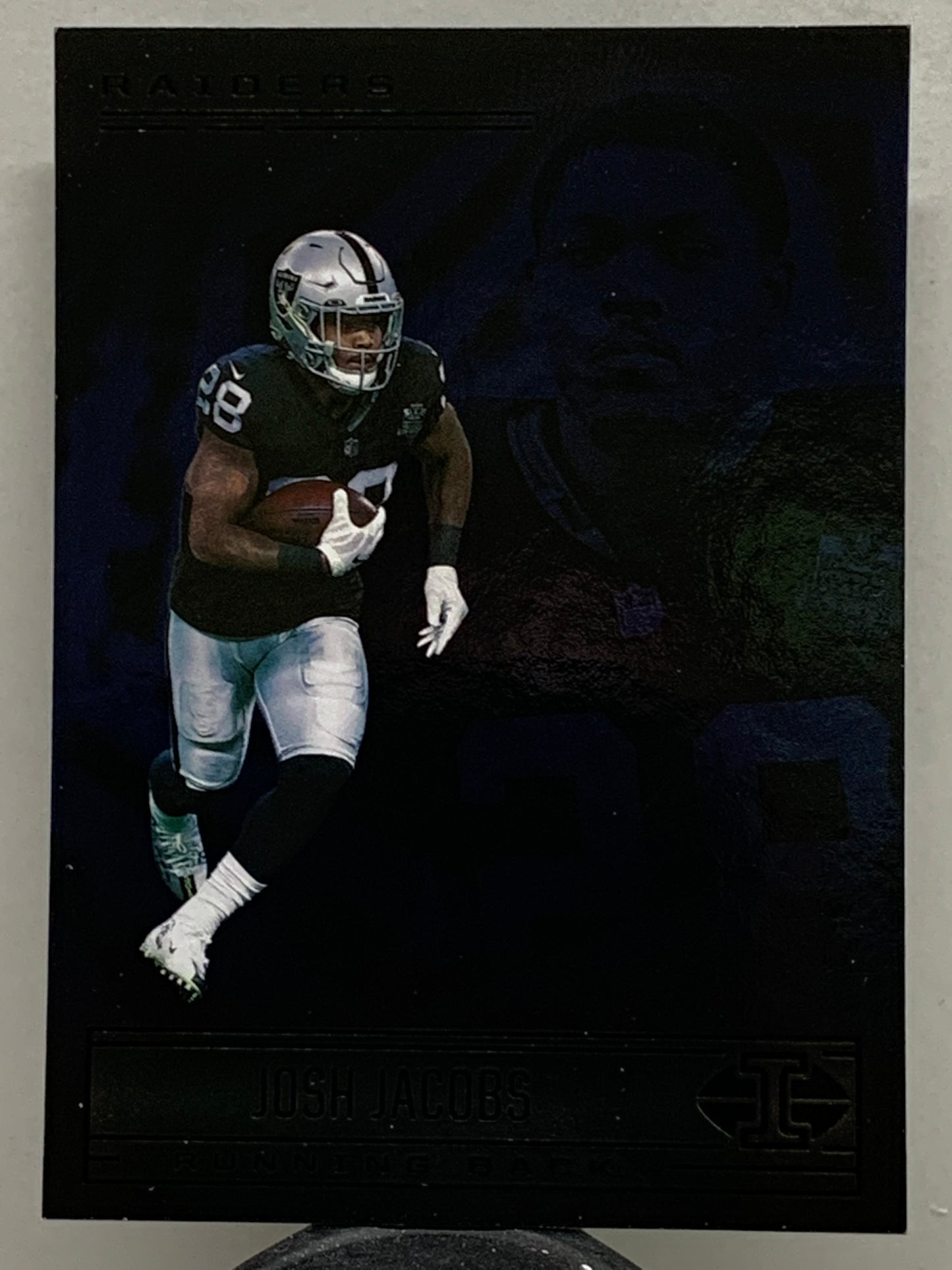 2021 Panini Illusions #27 Sapphire Josh Jacobs Las Vegas Raiders