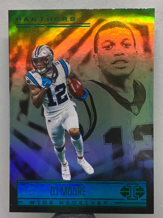 2021 Panini Illusions #33  Emerald D.J. Moore Carolina Panthers