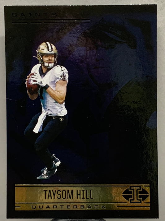 2021 Panini Illusions #34 Sapphire  Taysom Hill New Orleans Saints