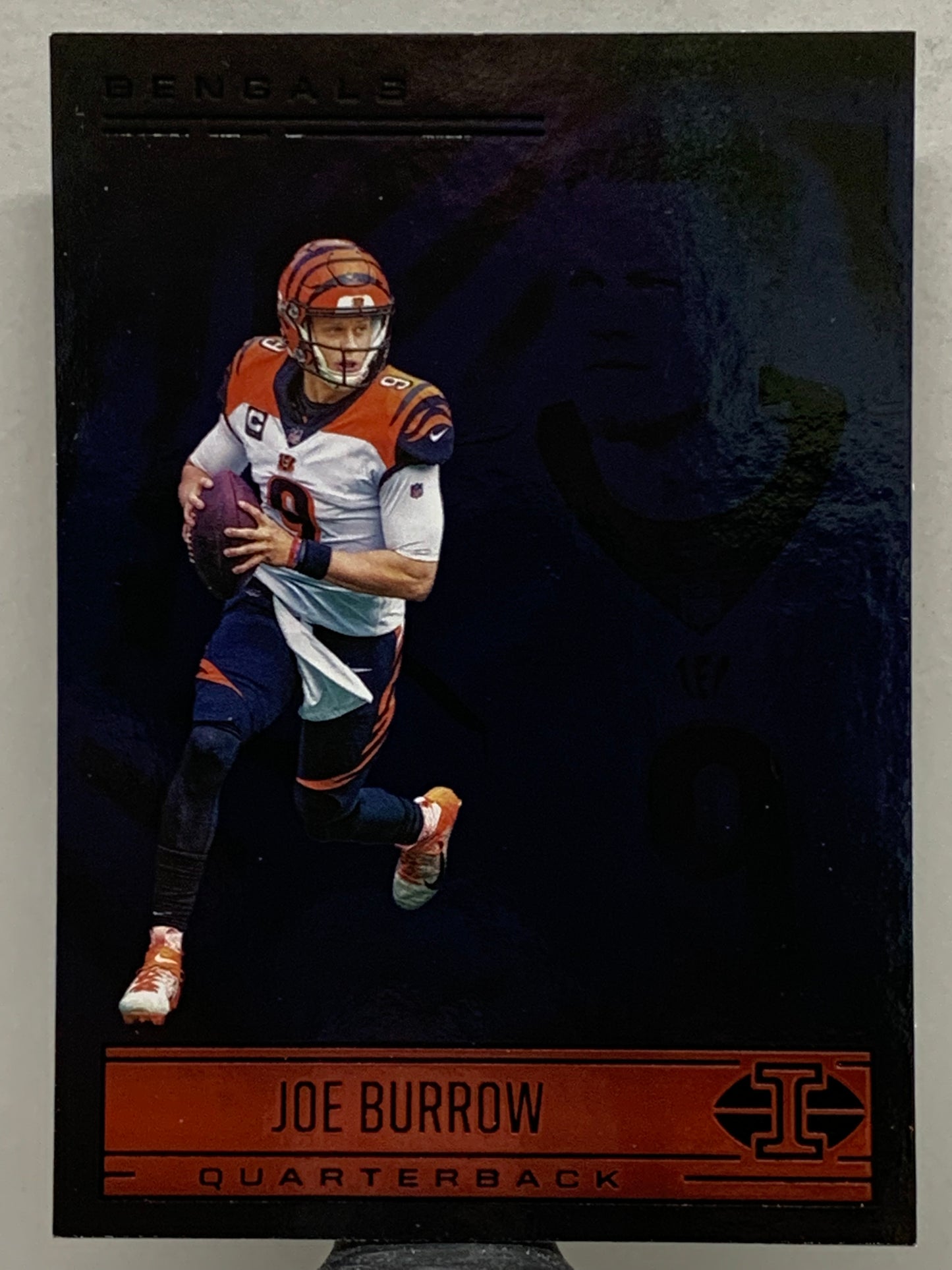 2021 Panini Illusions #40 Sapphire Joe Burrow Cincinnati Bengals