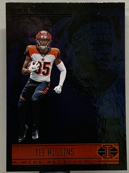 2021 Panini Illusions #41 Sapphire  Tee Higgins Cincinnati Bengals