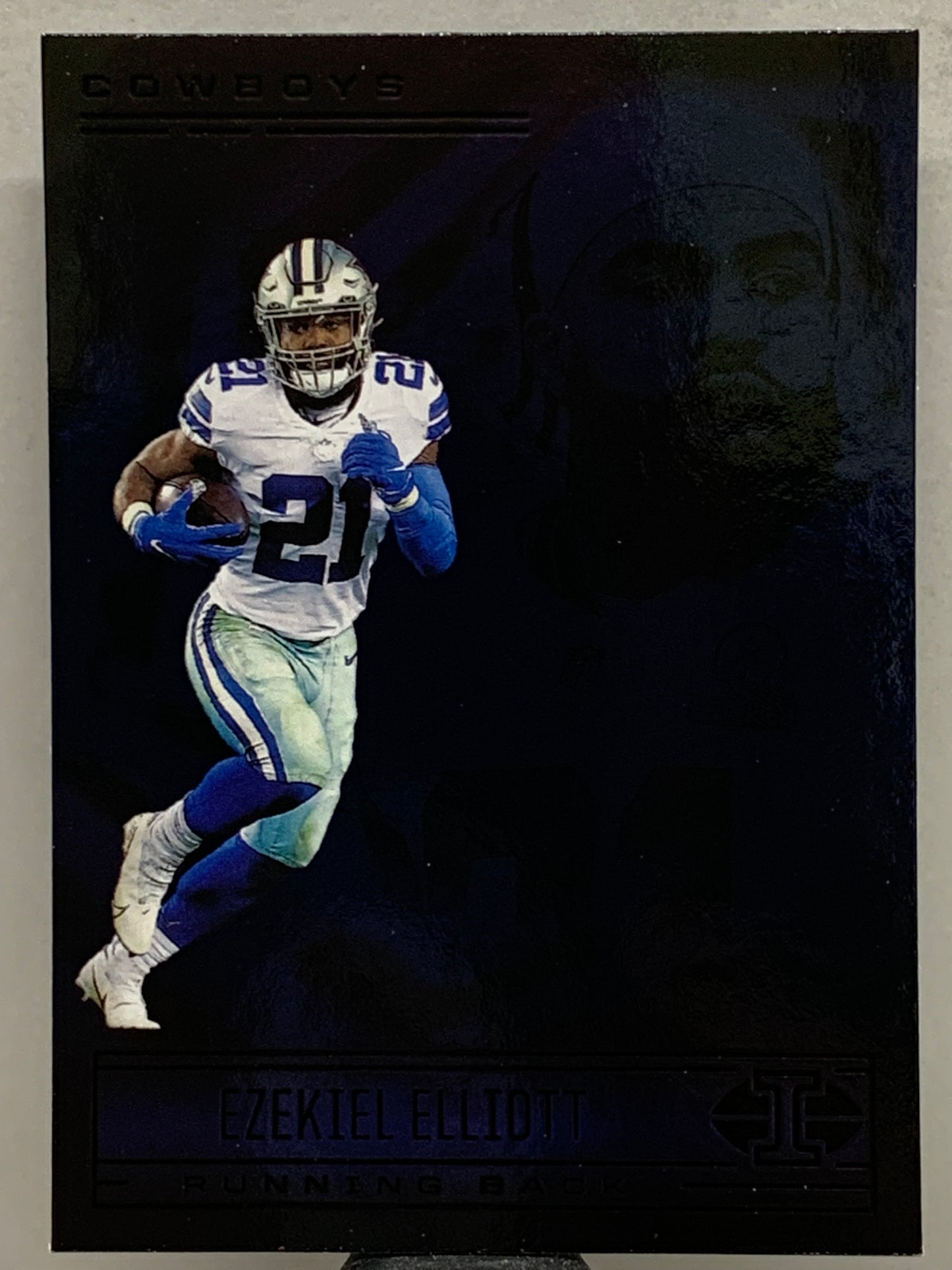 2021 Panini Illusions #47 Sapphire Ezekiel Elliott Dallas Cowboys