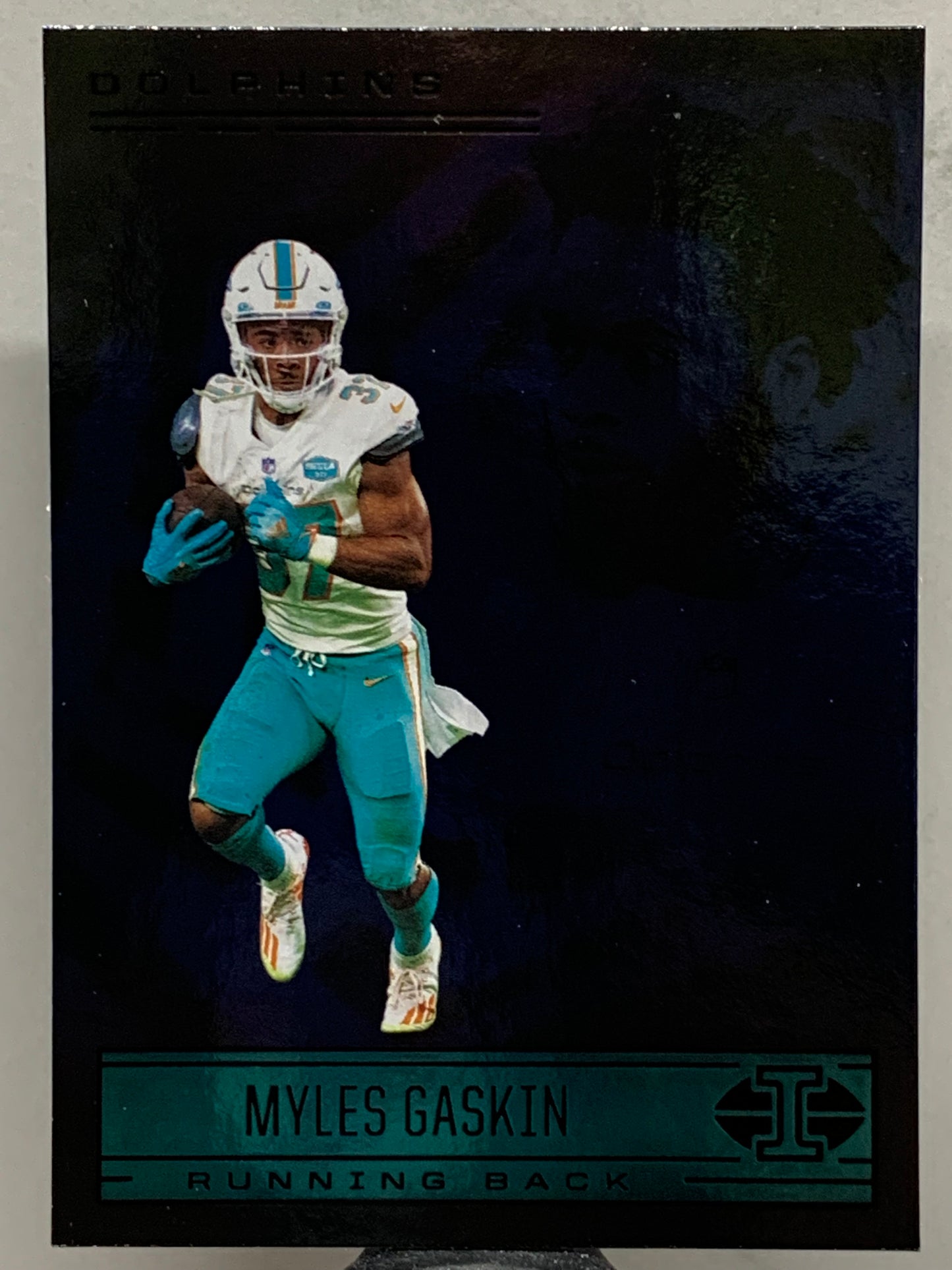 2021 Panini Illusions #56 Sapphire Myles Gaskin Miami Dolphins