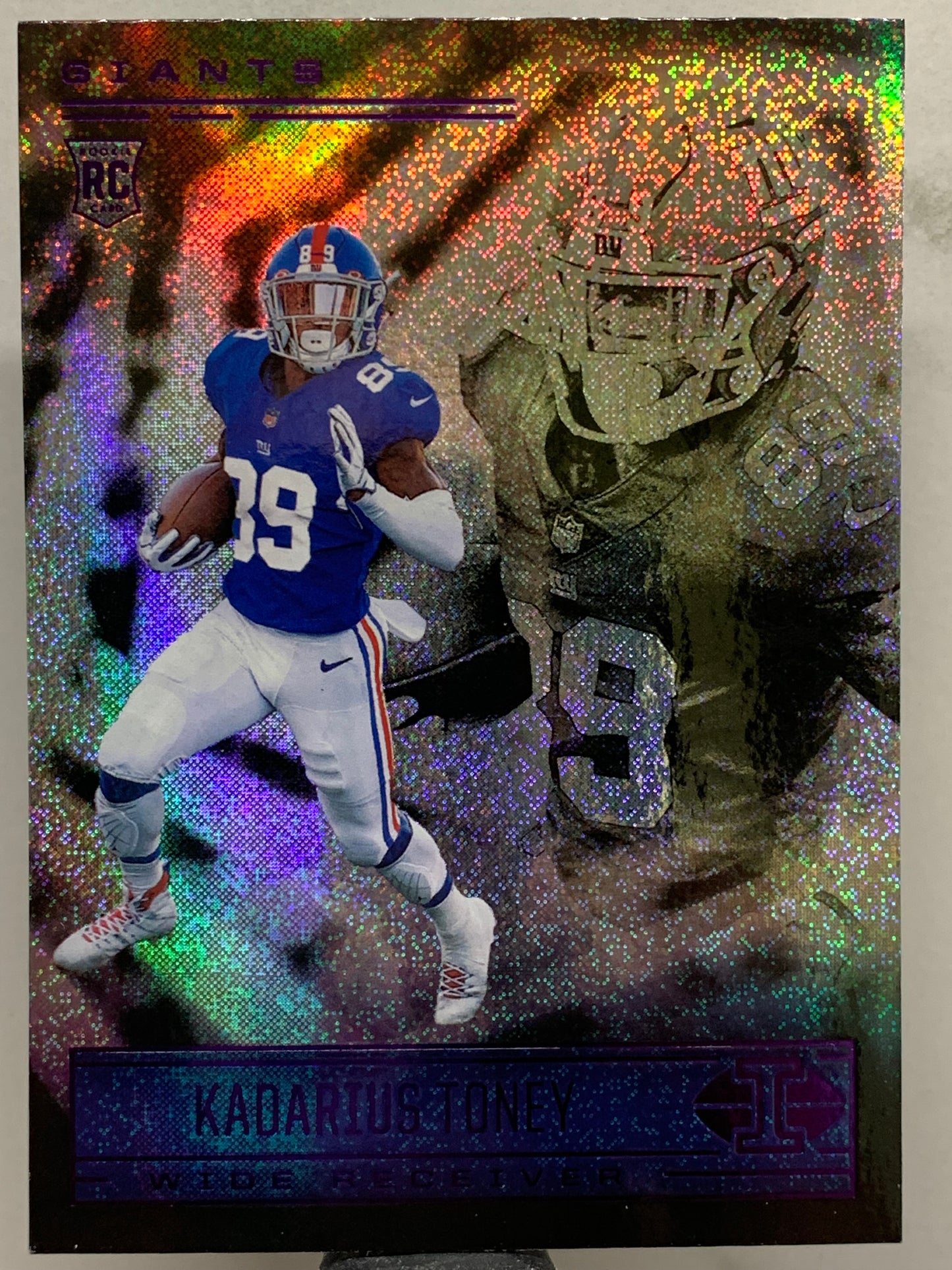 2021 Panini Illusions #69 Dots Kadarius Toney New York Giants