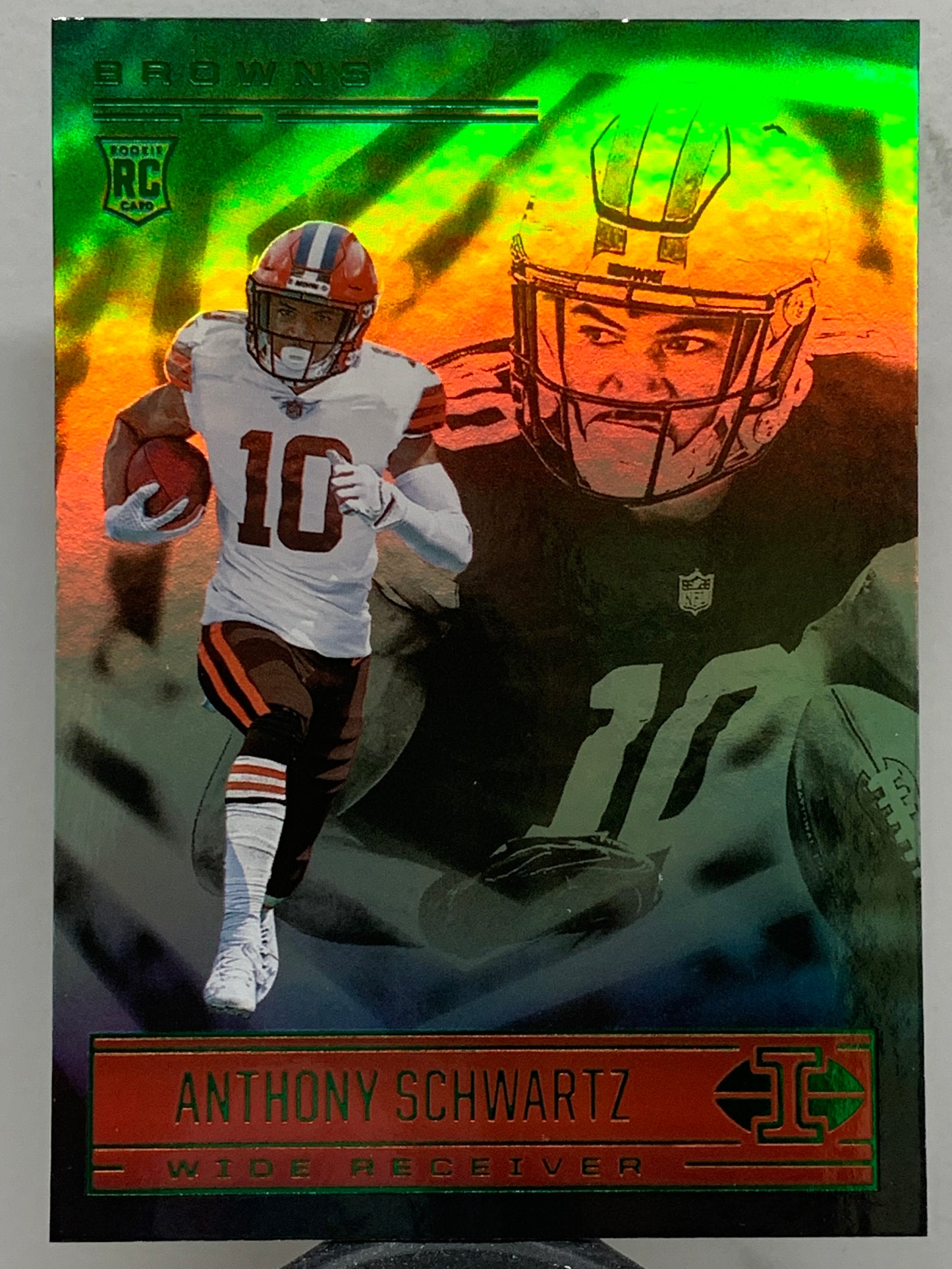 2021 Panini Illusions #89 Emerald Anthony Schwartz Cleveland Browns