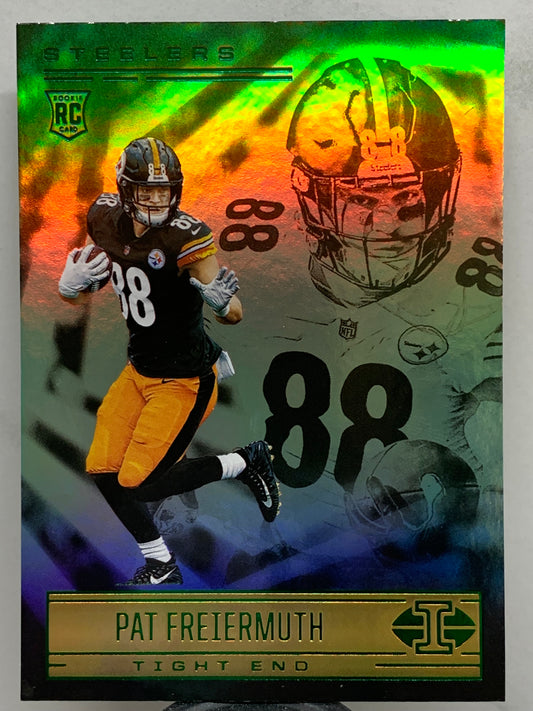 2021 Panini Illusions #90 Emerald Pat Freiermuth Pittsburgh Steelers