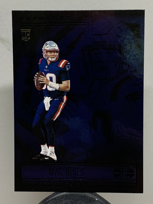 2021 Panini Illusions #64 Sapphire Mac Jones New England Patriots