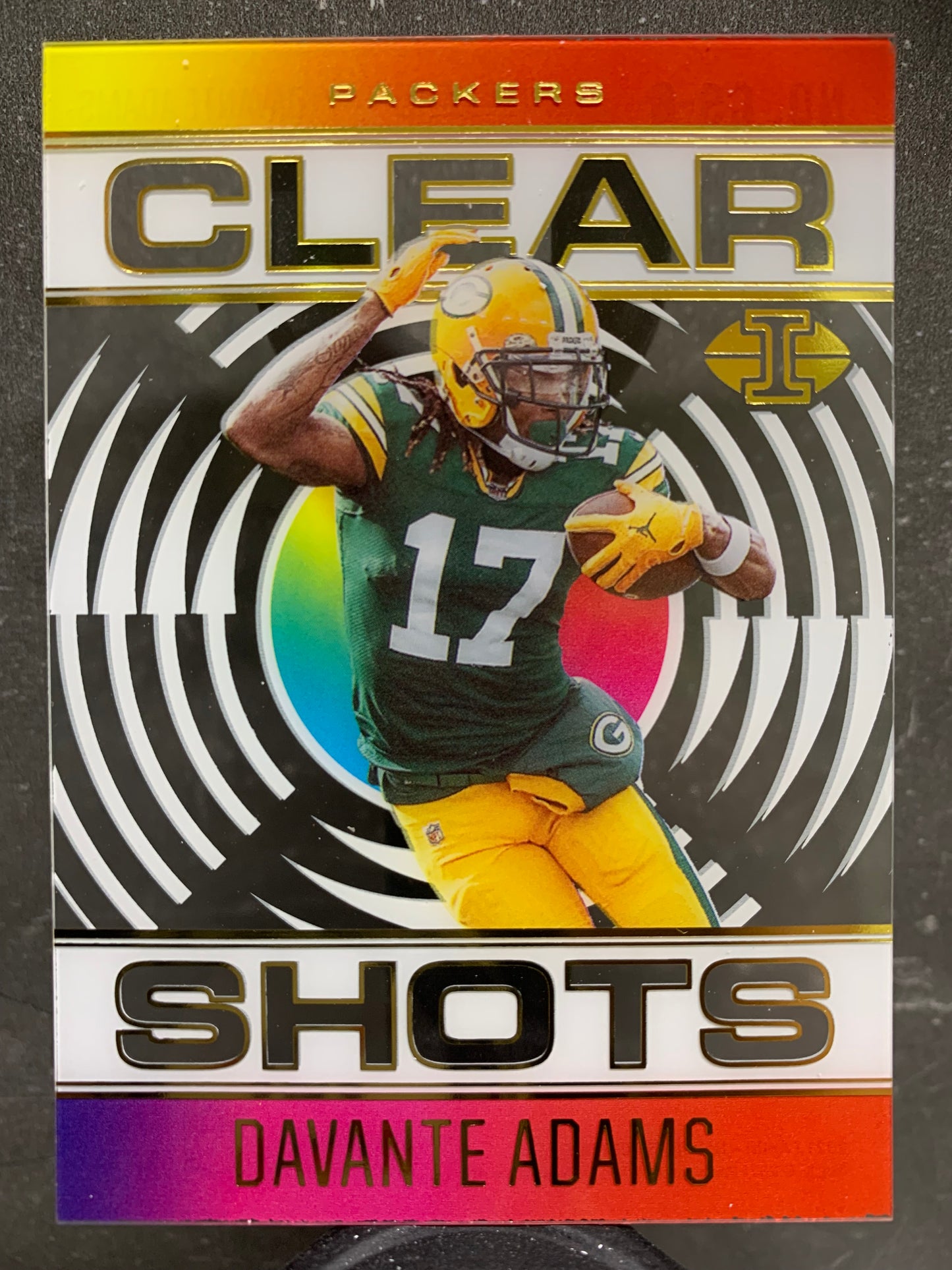 2021 Panini Illusions Clear Shots #8 Davante Adams Green Bay Packers