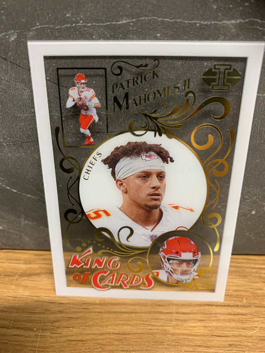 2021 Panini Illusions King of Cards #1 Patrick Mahomes II Kansas City Chiefs