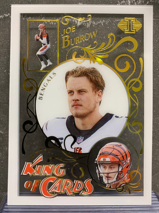 2021 Panini Illusions King of Cards #7 Joe Burrow Cincinnati Bengals